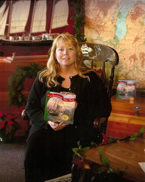 Rochelle Pennington Holding Book